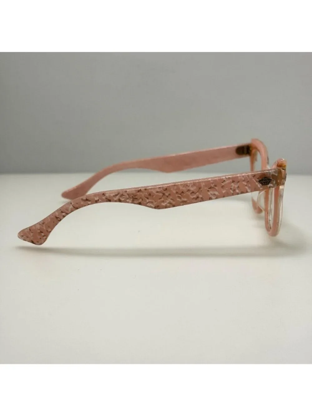 Lumar 971 Eyeglasses Eye Glasses Frames Pink Cat Eye 42-20